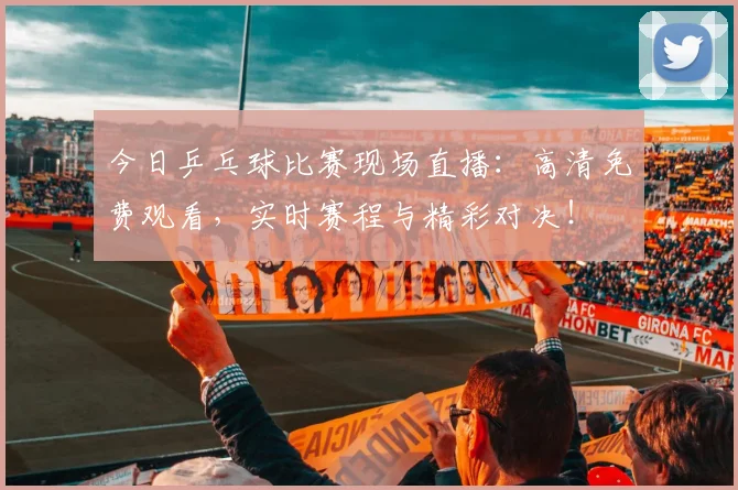 今日乒乓球比赛现场直播:高清免费观看,实时赛程与精彩对决!