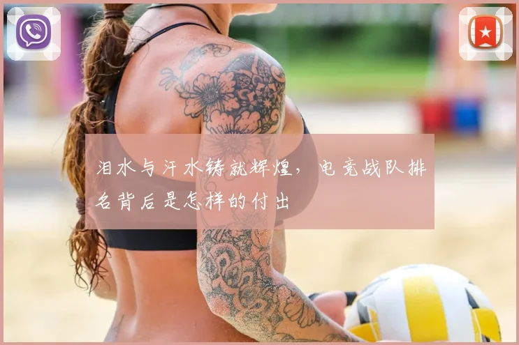 泪水与汗水铸就辉煌,电竞战队排名背后是怎样的付出